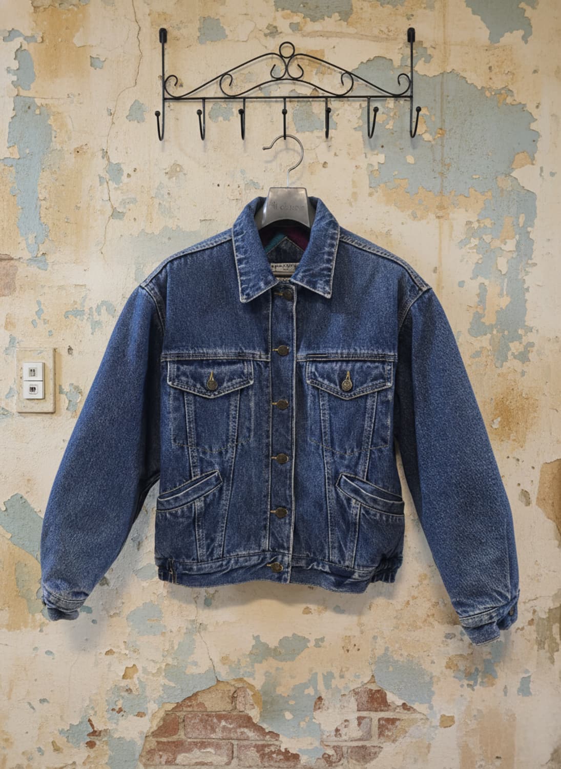 게스 GEORGES MARCIANO 빈티지 데님 자켓 M 상품이미지1