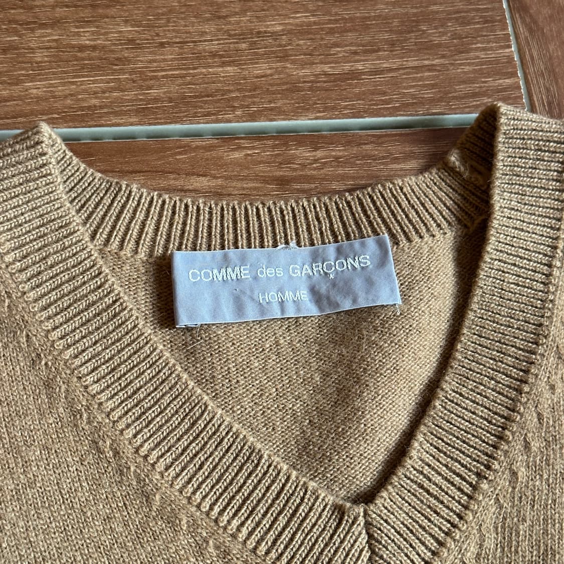 80‘s Comme des garcons homme wool knit 상품이미지6