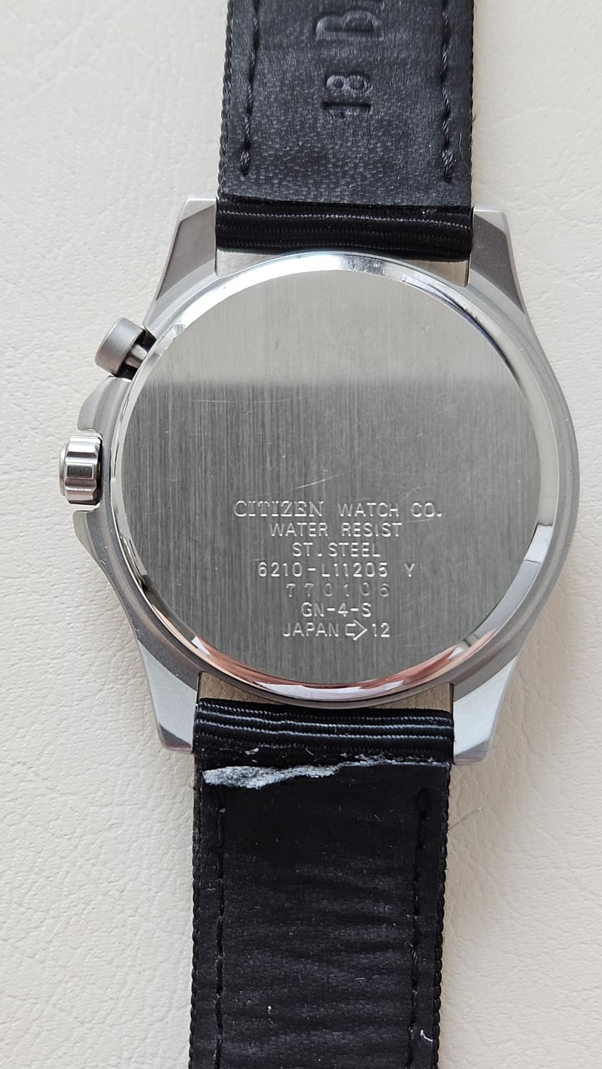 시티즌 헬리한센 시계 블랙 나토밴드 상품이미지6