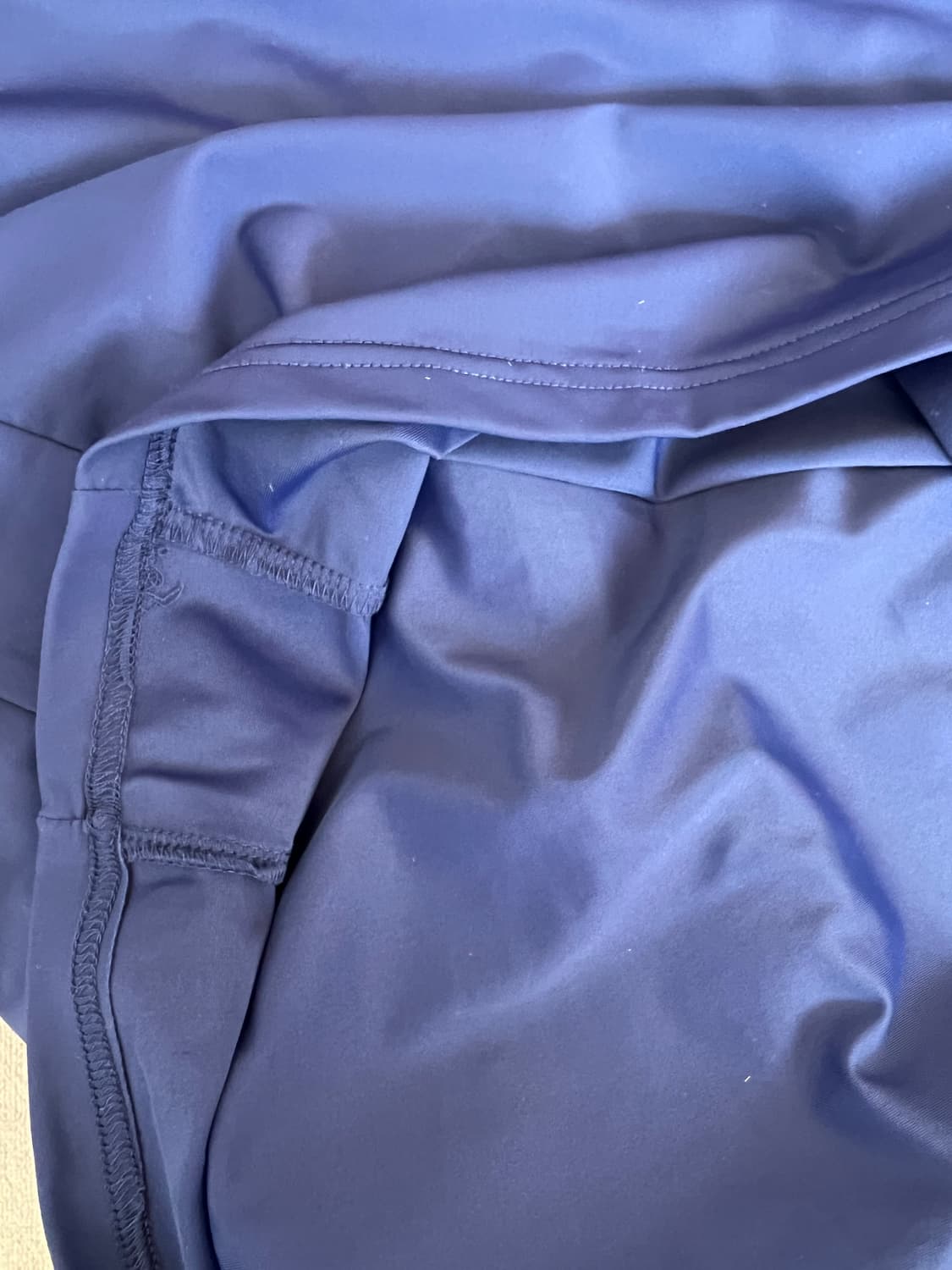 미우골프 여성 네이비 카라반팔티셔츠 골프티셔츠 상품이미지6