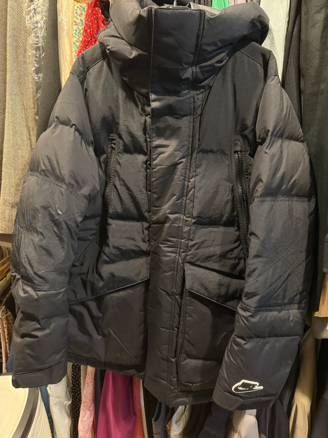 나이키 오리털(덕다운) 패딩 M 95 상품이미지1