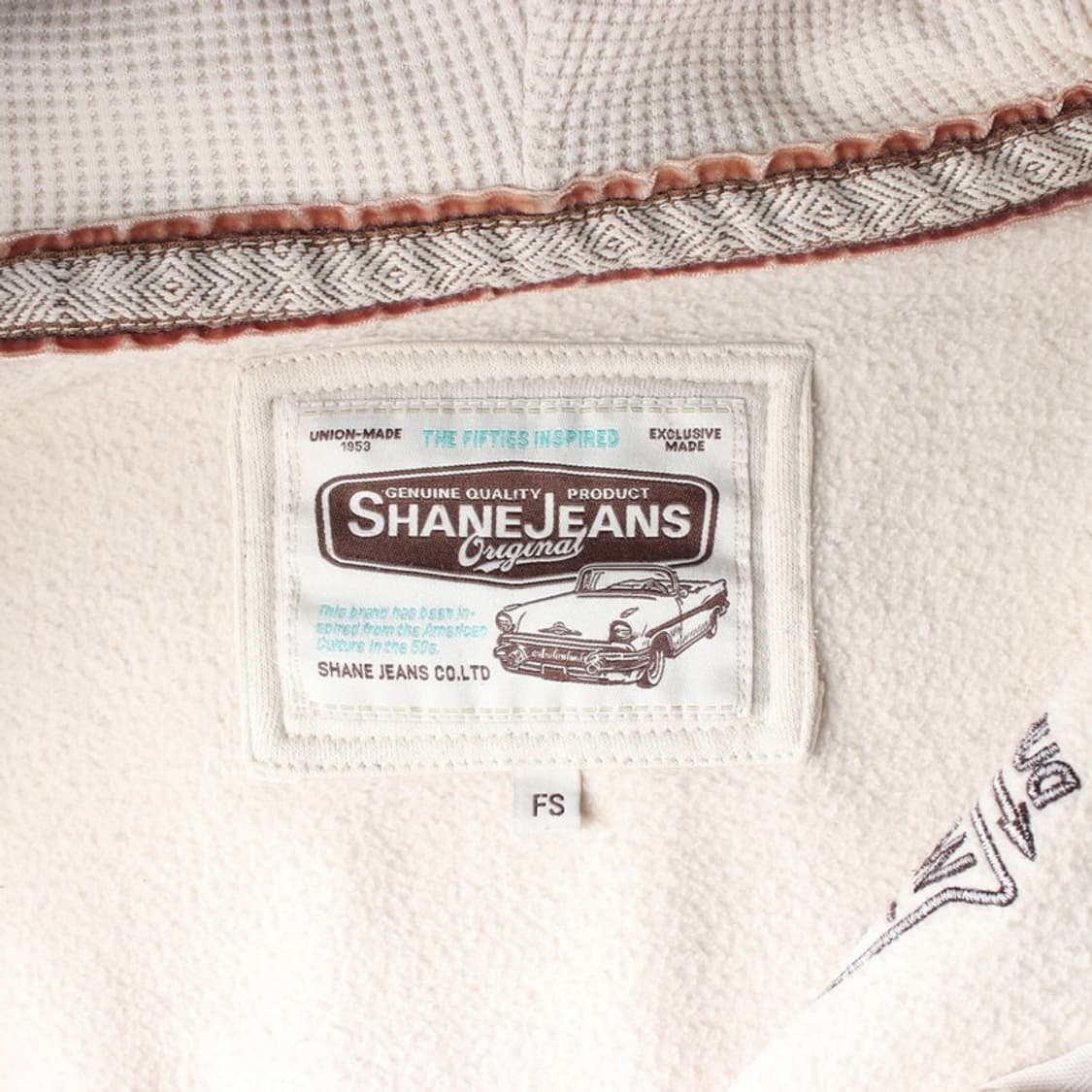 셰인진 레트로 패치워크 후드 집업 FS 상품이미지5