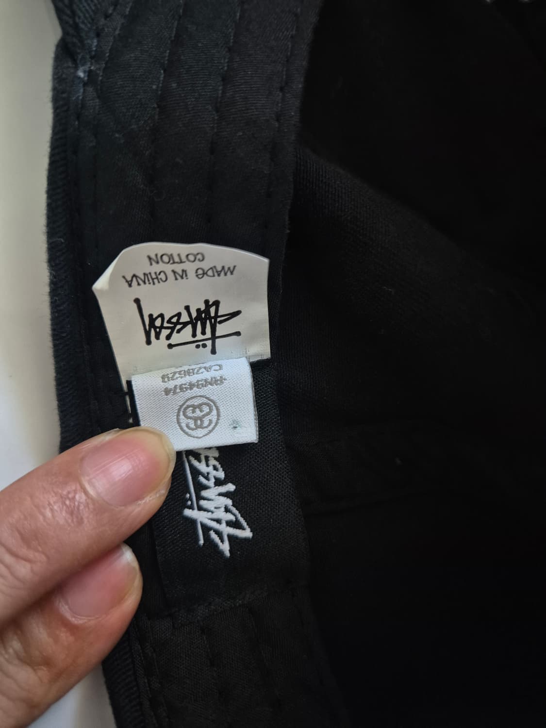 Stussy 스투시 블랙 볼캡 상품이미지6
