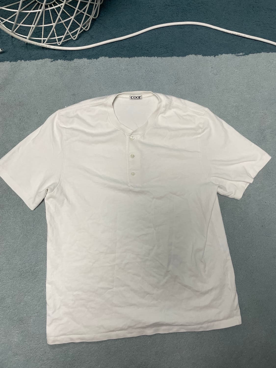 쿠어 헨리넥 반팔 상품이미지1