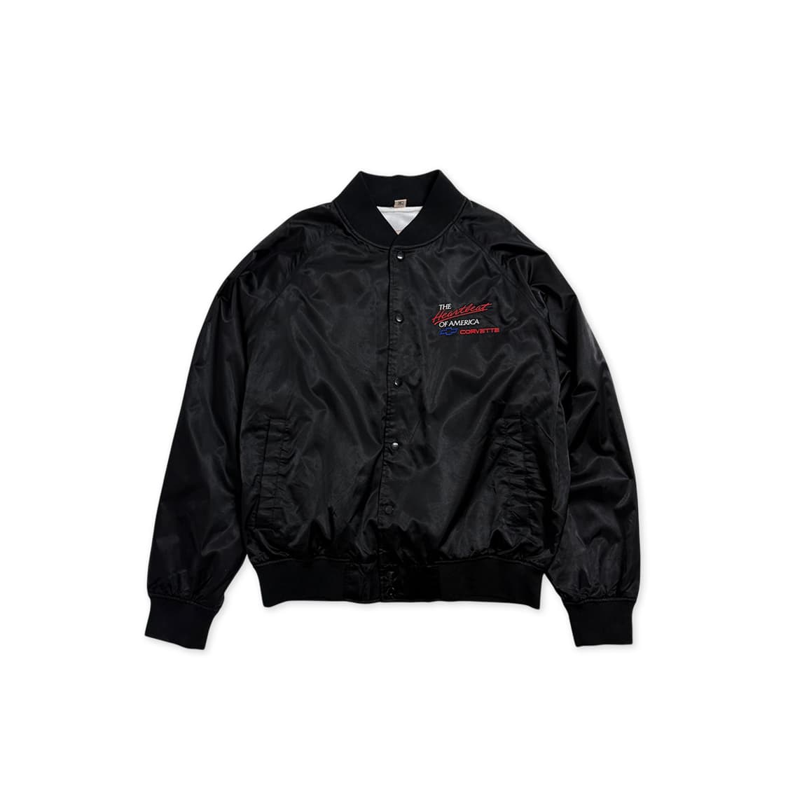 쉐보레 콜벳 사틴 베이스볼 자켓 상품이미지1