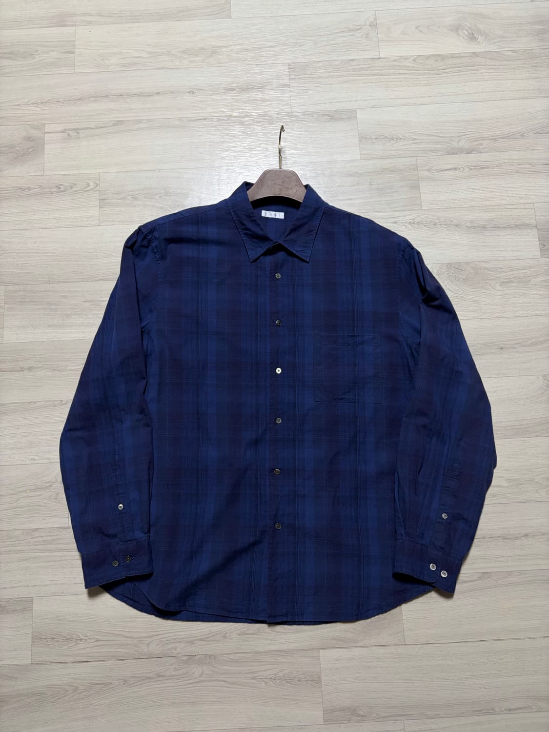 스틸네스 마드라스 체크 셔츠 2사이즈 판매 상품이미지1