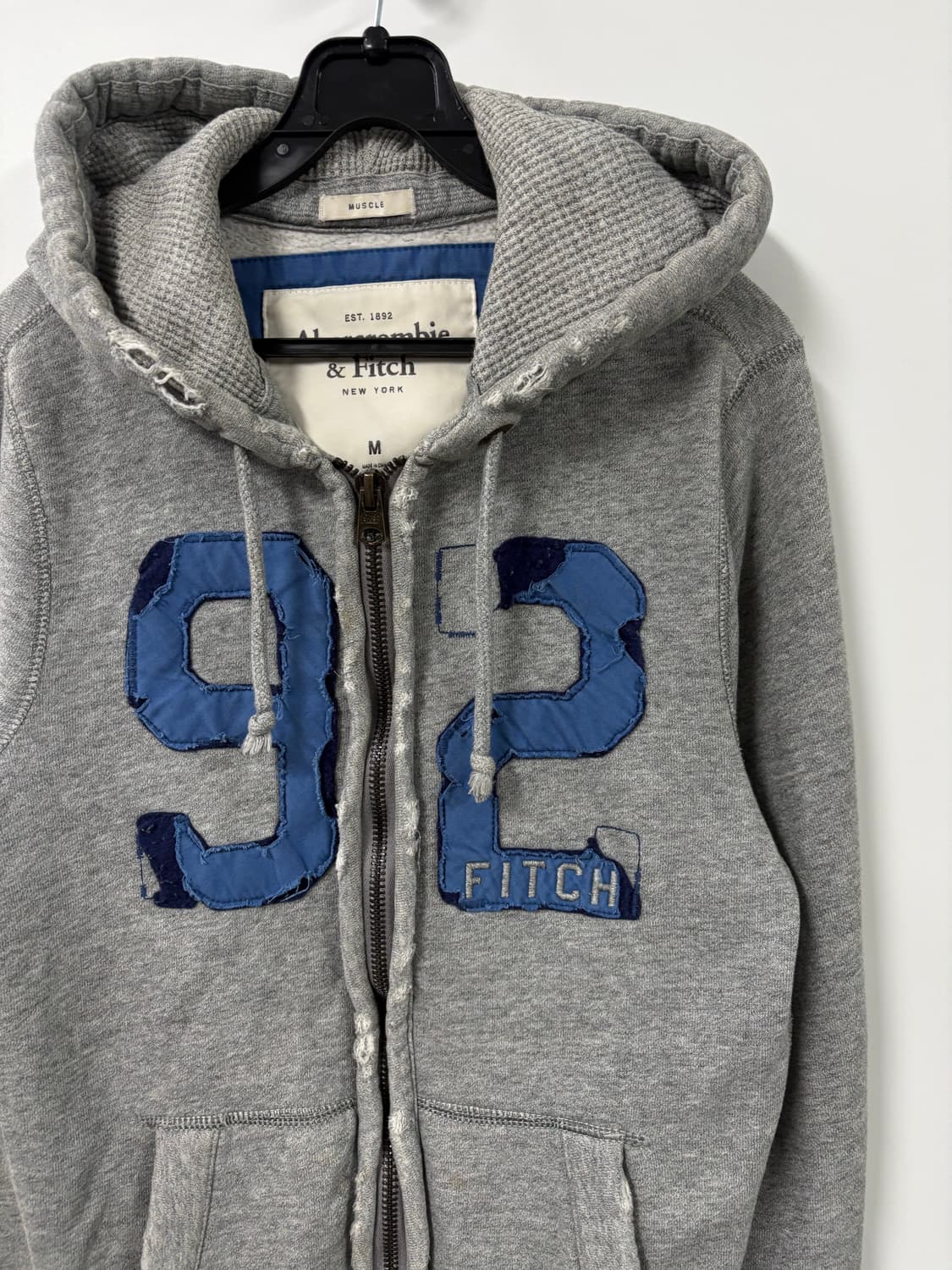 아베크롬비 그레이 후드집업 상품이미지3