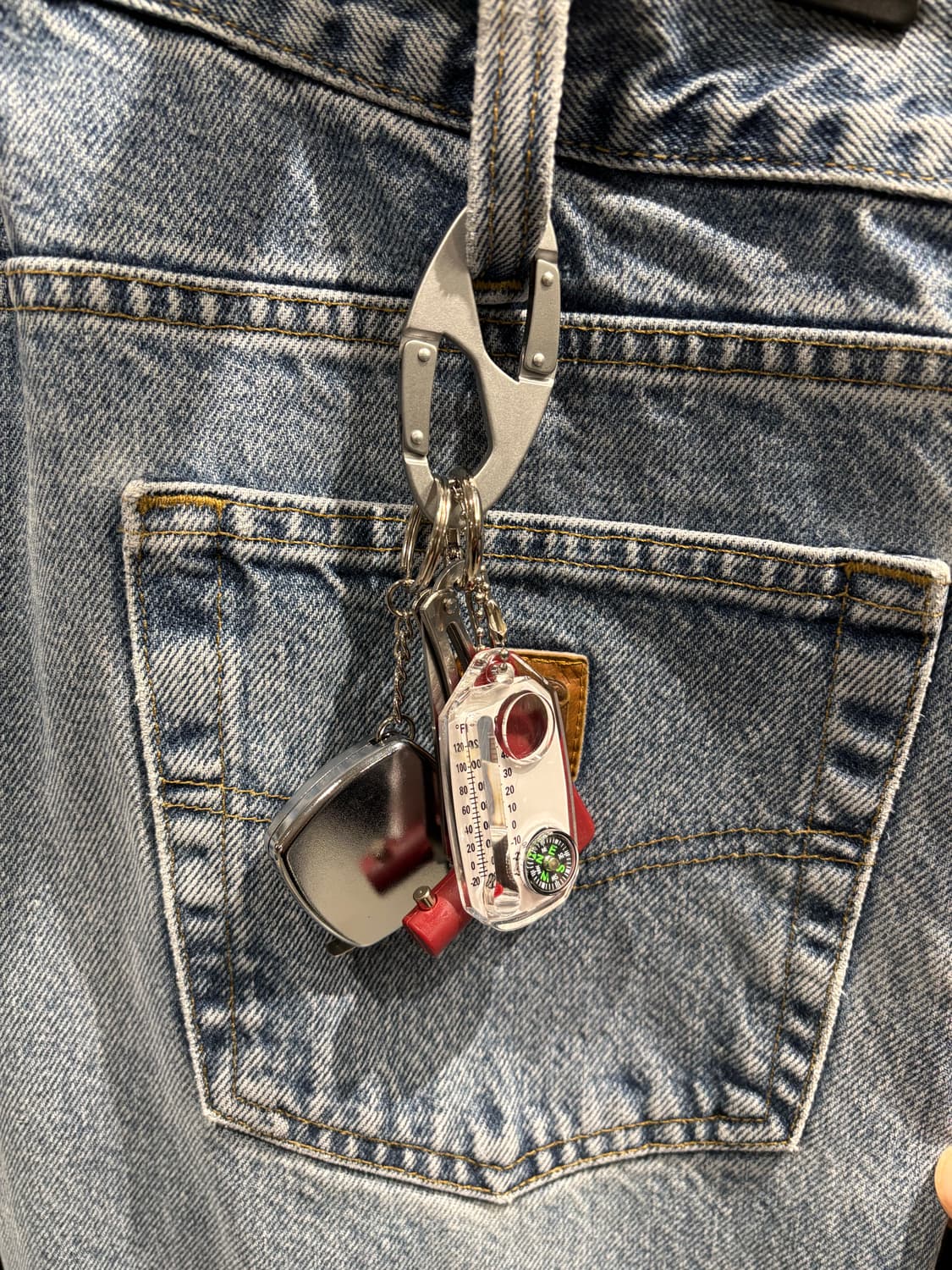 vintage keyring (american worker) 상품이미지2