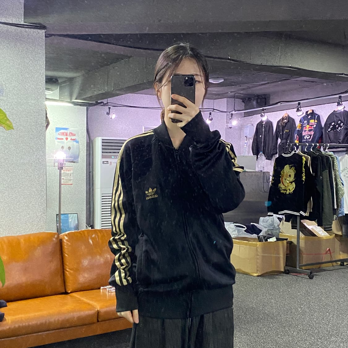 아디다스 파이어버드 골드 트랙탑 져지 B2368 상품이미지1