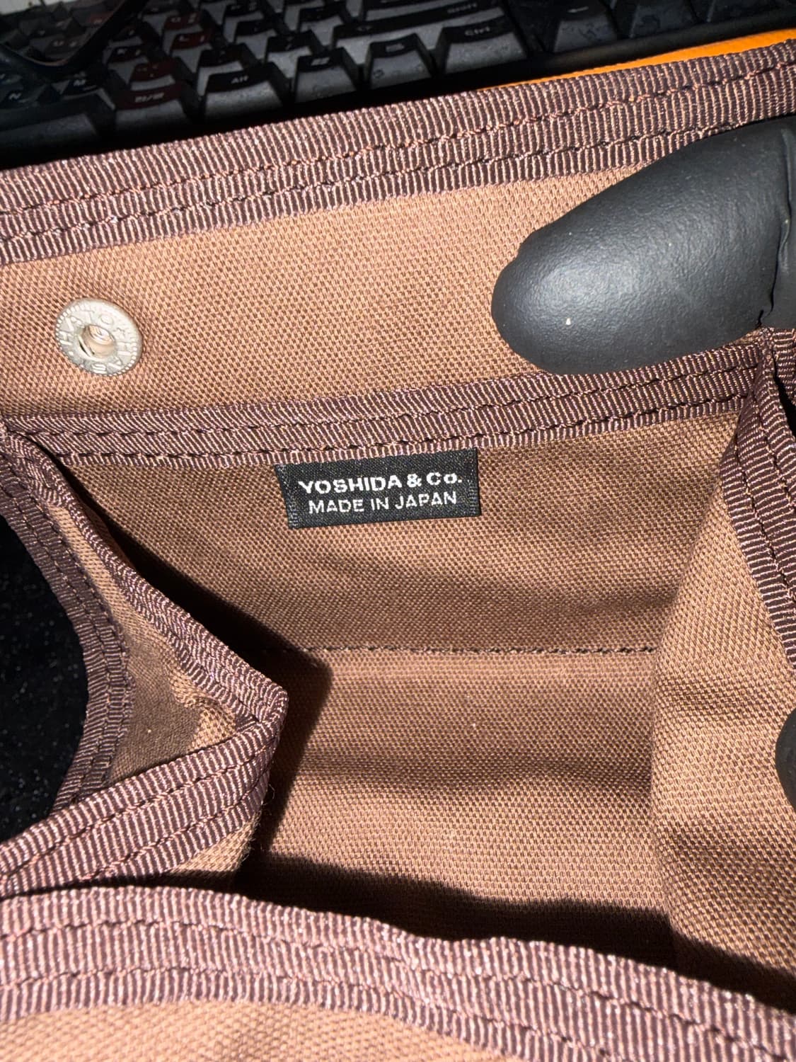 요시다포터 프리스타일 코인케이스 카멜 OS 상품이미지3