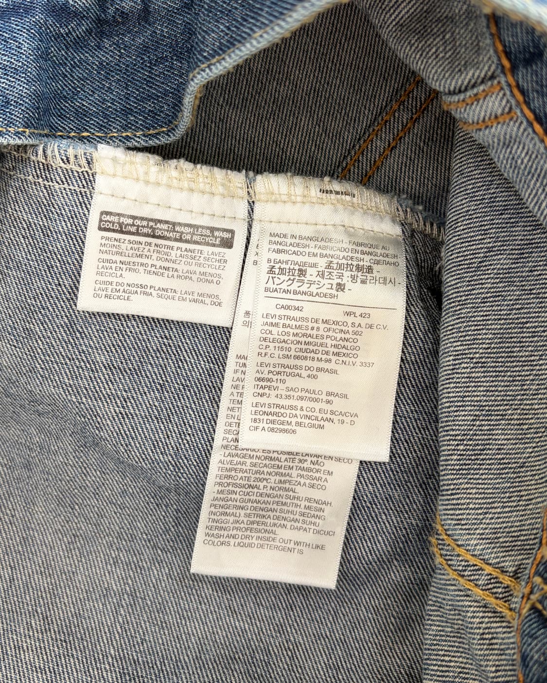 [M]리바이스 Levi's 3세대 데님 트러커 자켓 72334 상품이미지10