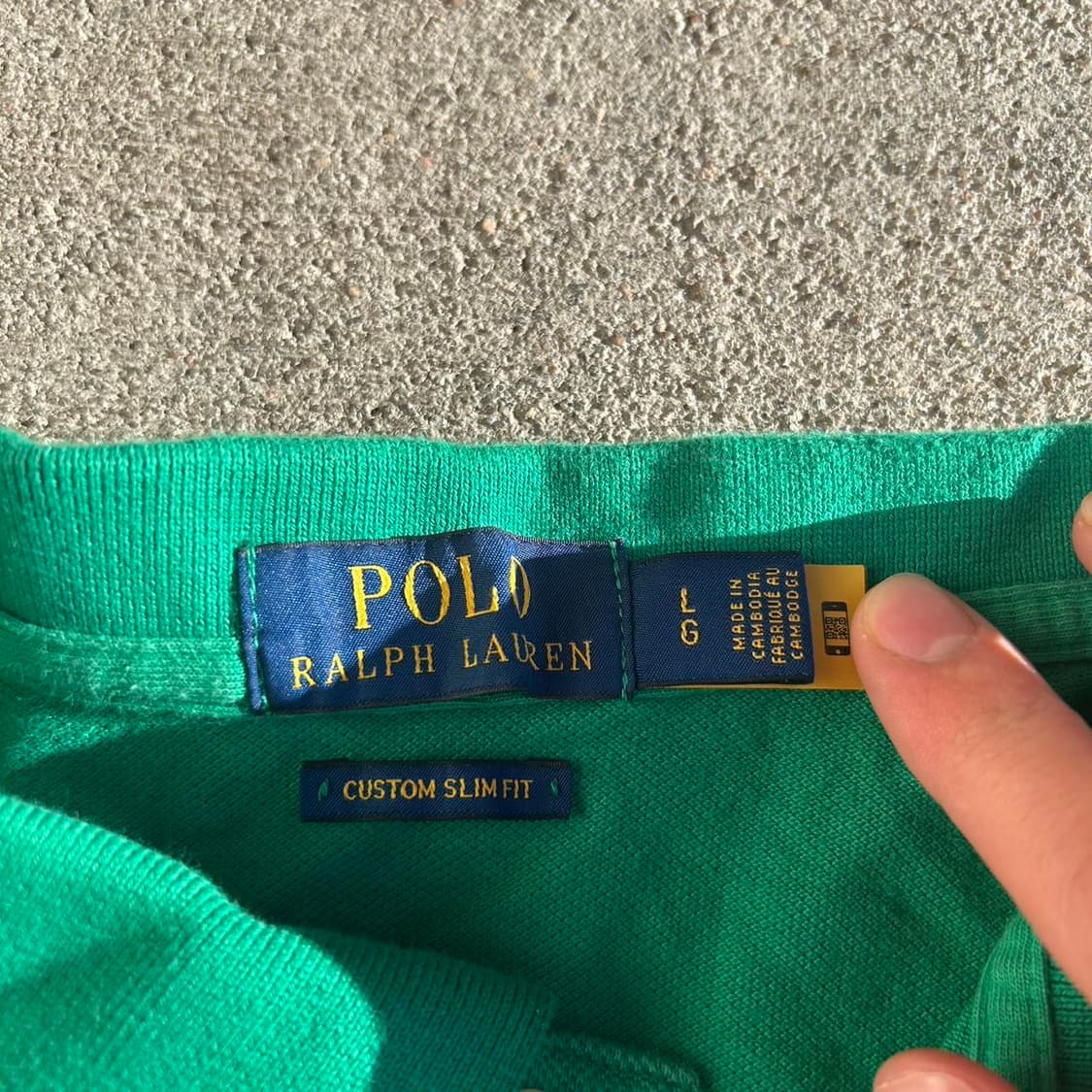 폴로 랄프로렌 빅 포니 반팔 카라 티셔츠 상품이미지4