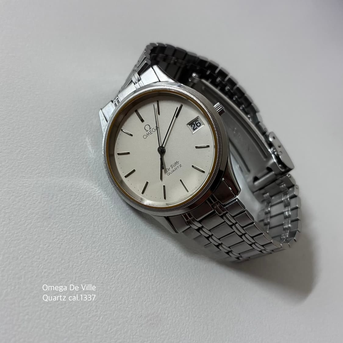 1980s Omega De Ville Quartz Cal.1337 상품이미지4