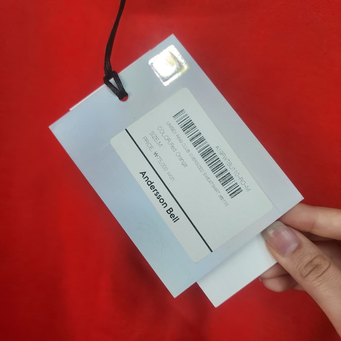 앤더슨벨 맨투맨 티셔츠 상품이미지5