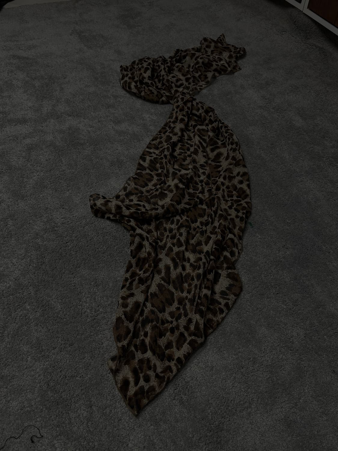 Vintage v-kei gothic punk scarf 상품이미지1