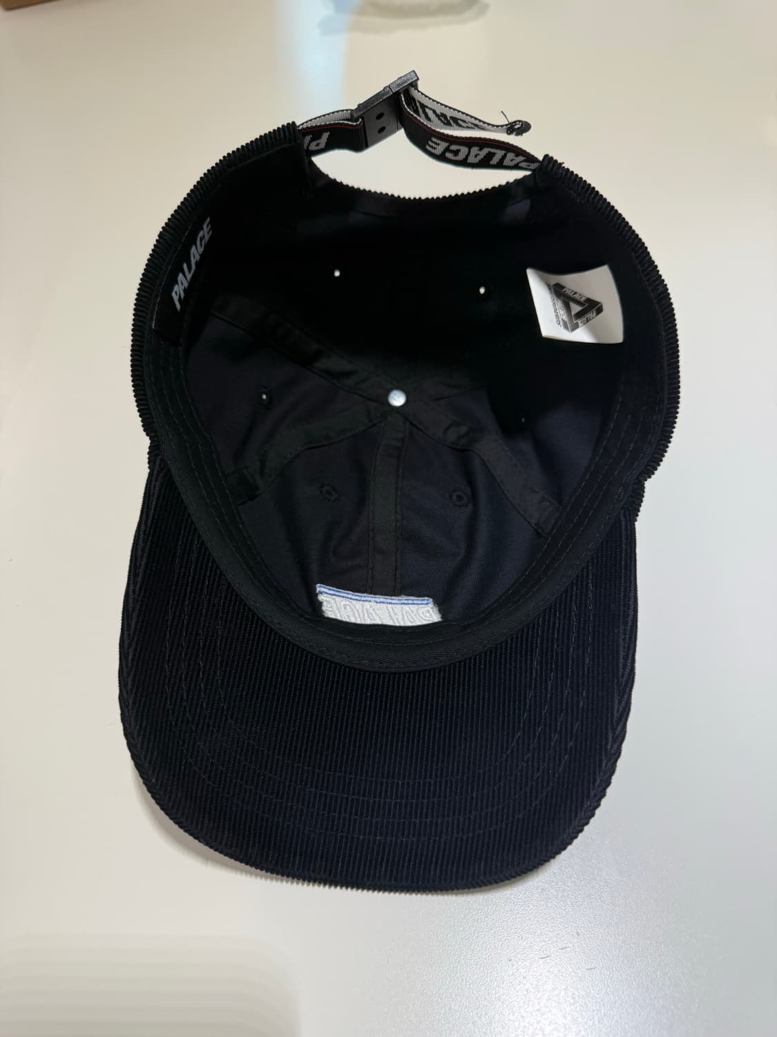 Palace 팔라스 블랙 코듀로이 볼캡 상품이미지2