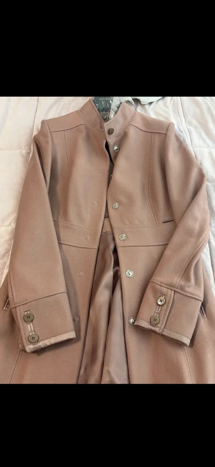 Liu.Jo 핑크베이지 코트 상품이미지1