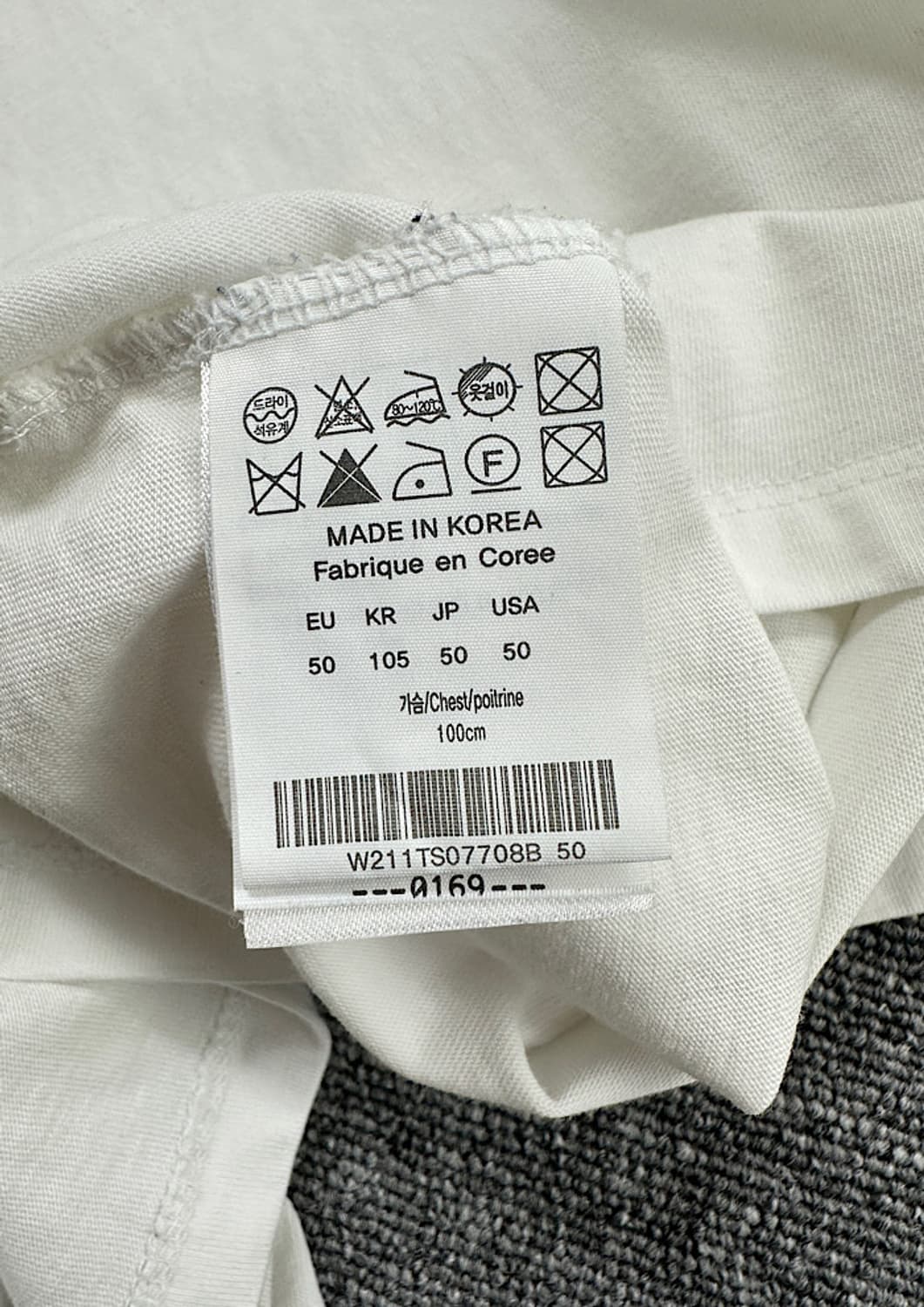 우영미 티셔츠 XL  상품이미지4