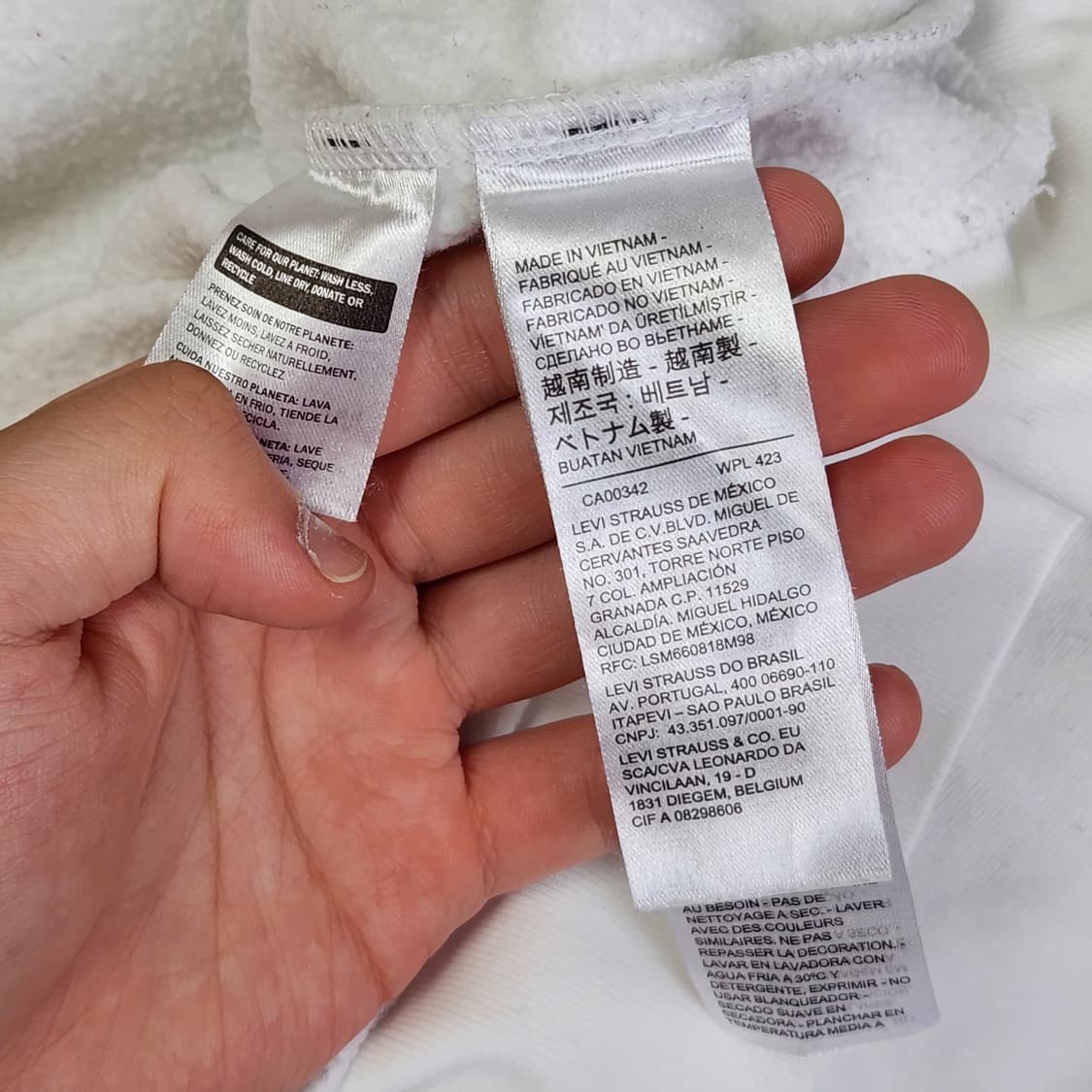 Levi's  아치 로고 스웻셔츠 M 상품이미지5