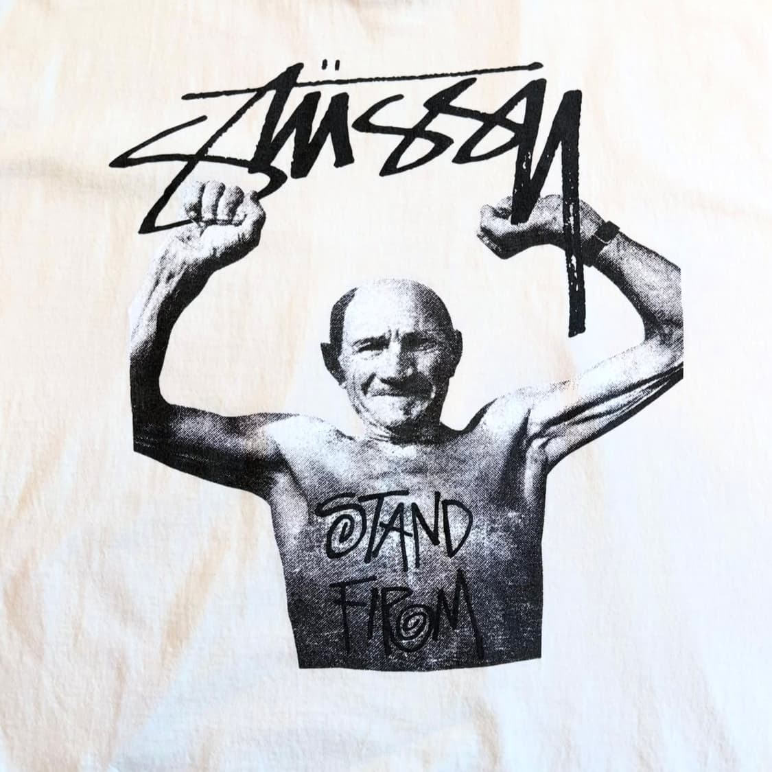 Stussy X Martine Rose 피그먼트 티셔츠 상품이미지5