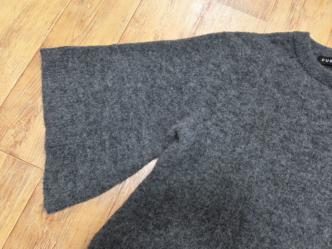 퍼블리카엑스(PUBLICKAX) 벨소매 알파카 울니트 55-66 새상품 상품이미지6