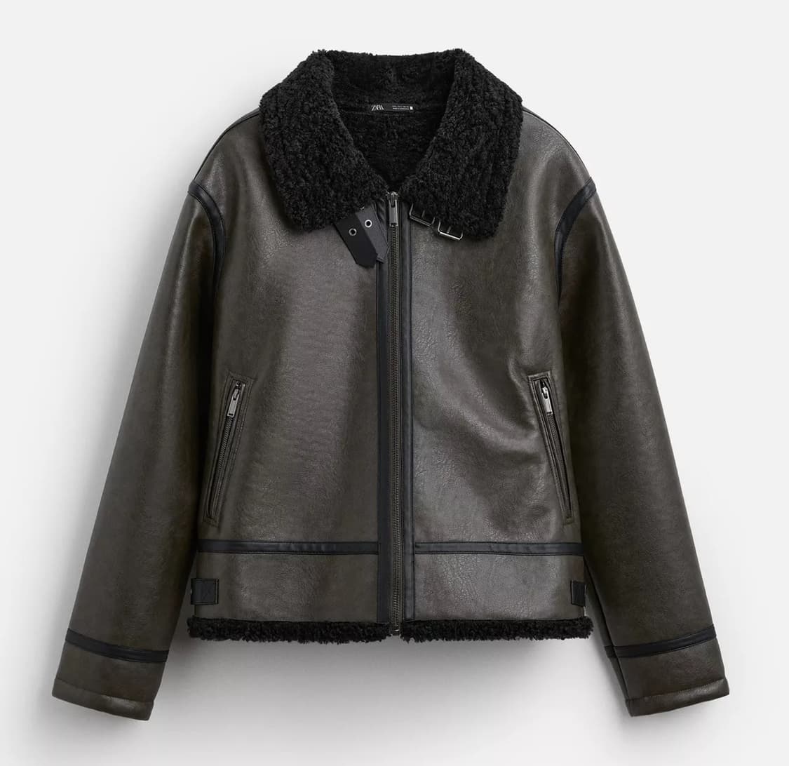 자라 무스탕 L 상품이미지1