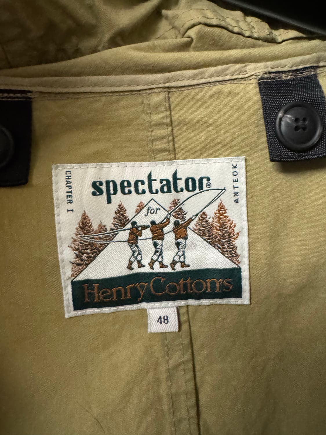 스펙테이터 X 헨리코튼 foul weather parka 상품이미지4