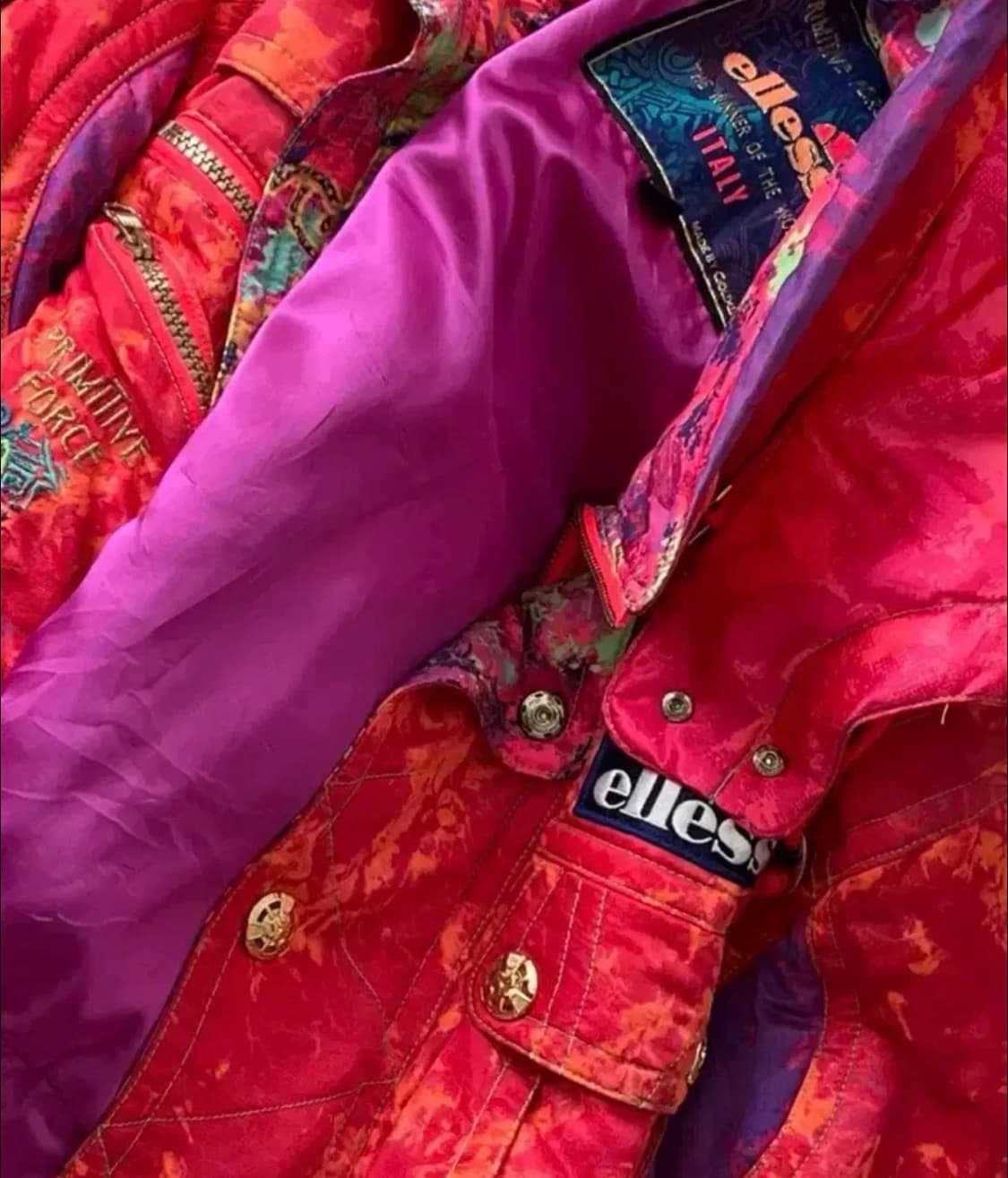 ellesse 엘레세 90s 스키파카 점퍼 (made in japan) 상품이미지9