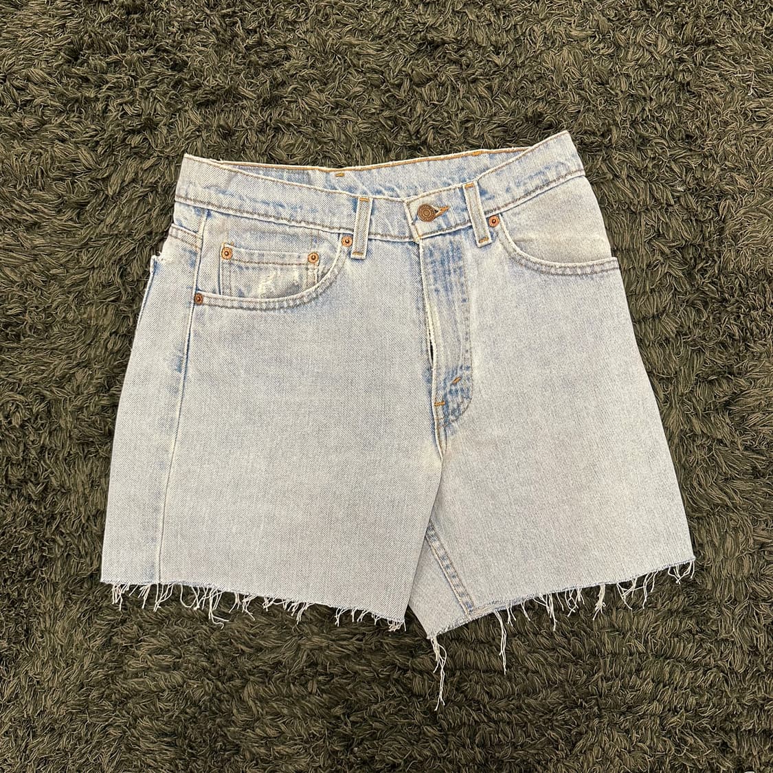 (28.5inch) 90s 리바이스 데님 쇼츠 청반바지 상품이미지5