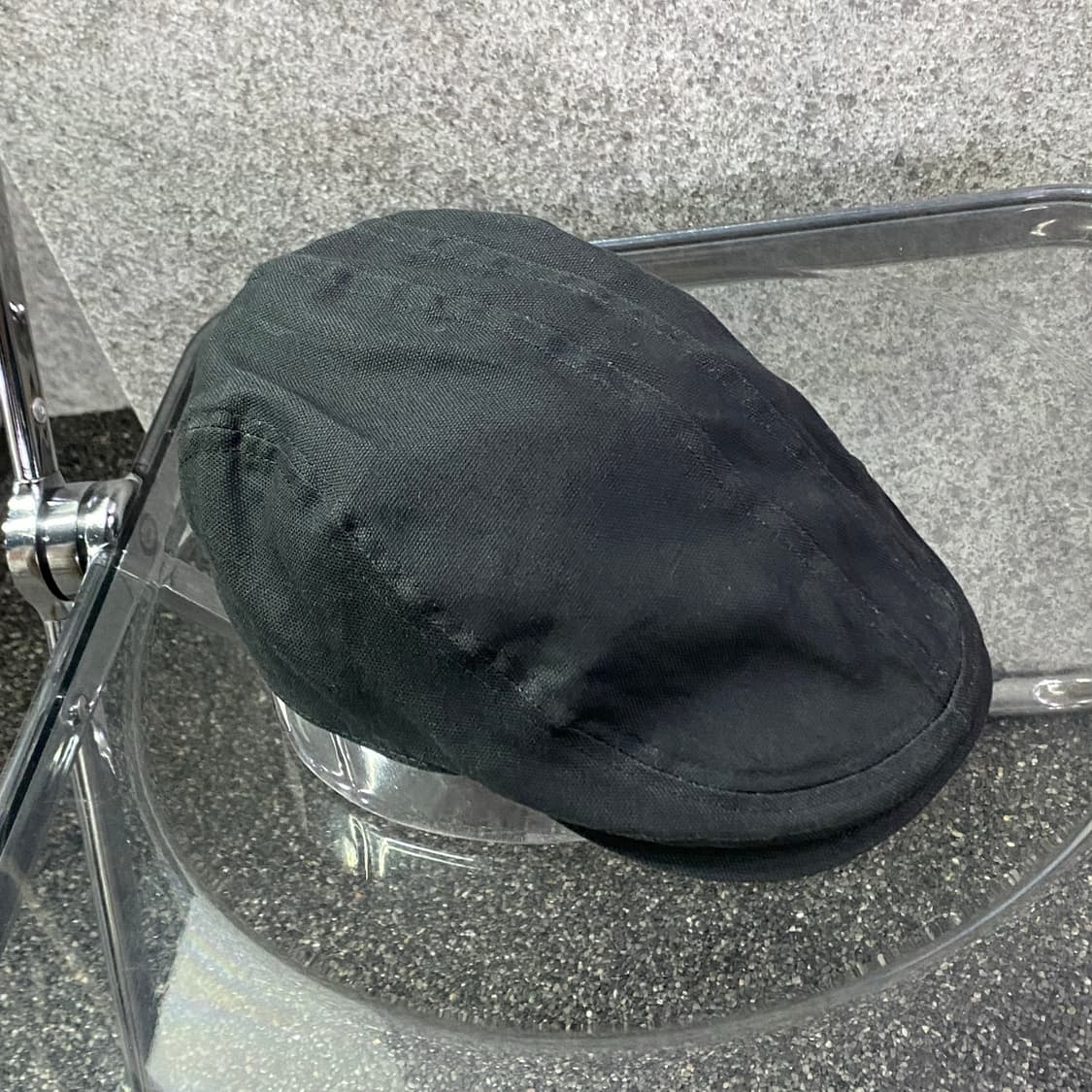 캉골 스몰로고 그레이 헌팅캡 B5119  상품이미지3