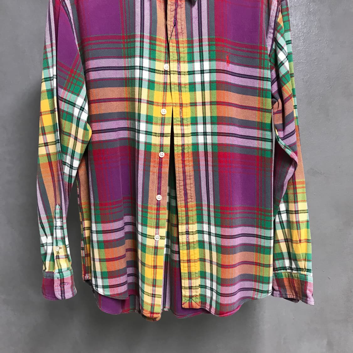 폴로 랄프로렌 체크 셔츠 L 상품이미지3