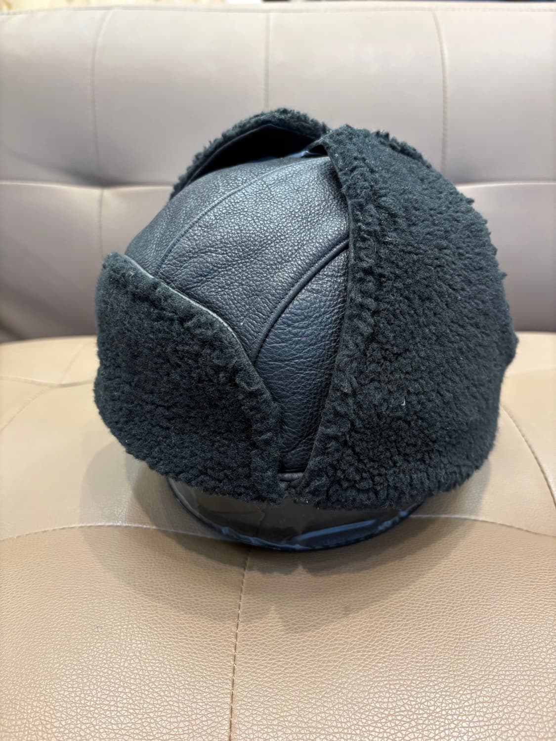 Gant hat 레더 트래퍼햇 상품이미지2