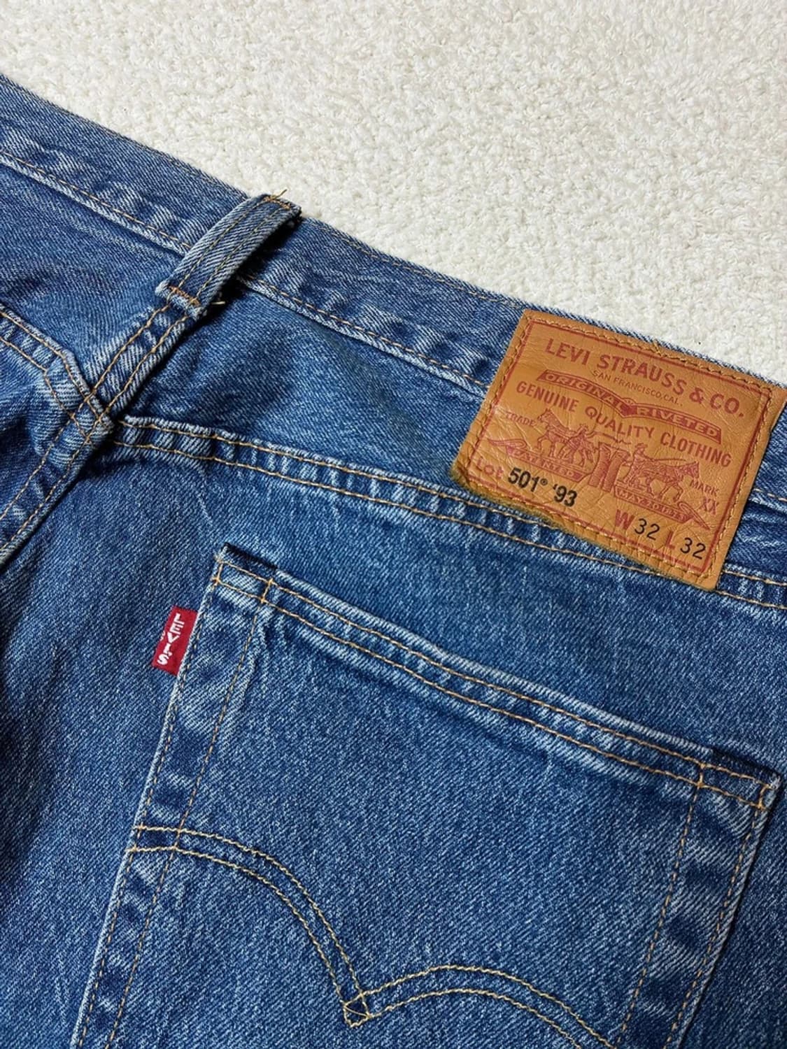 리바이스 00's 501 스트레이트 데님 팬츠 PN6629 상품이미지2