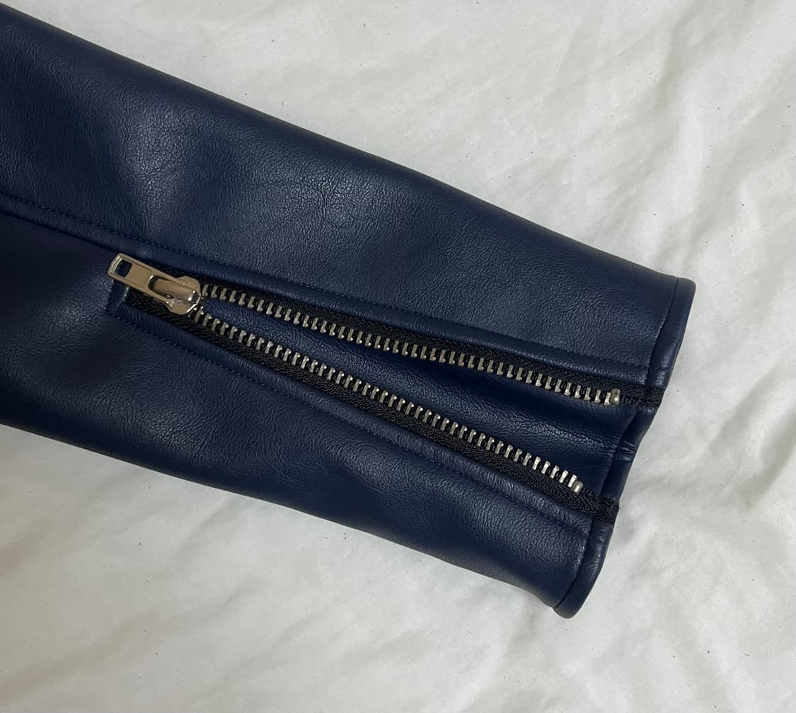 [M]라드뮤지션 에코 레더 라이더 자켓 상품이미지6