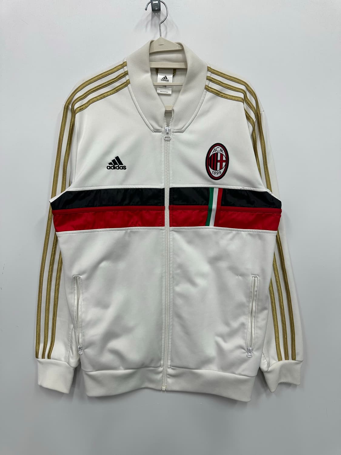 아디다스 흰금 밀란 져지 트랙탑  상품이미지1
