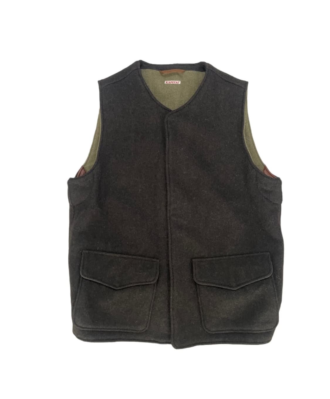 Kapital wool vest 상품이미지1