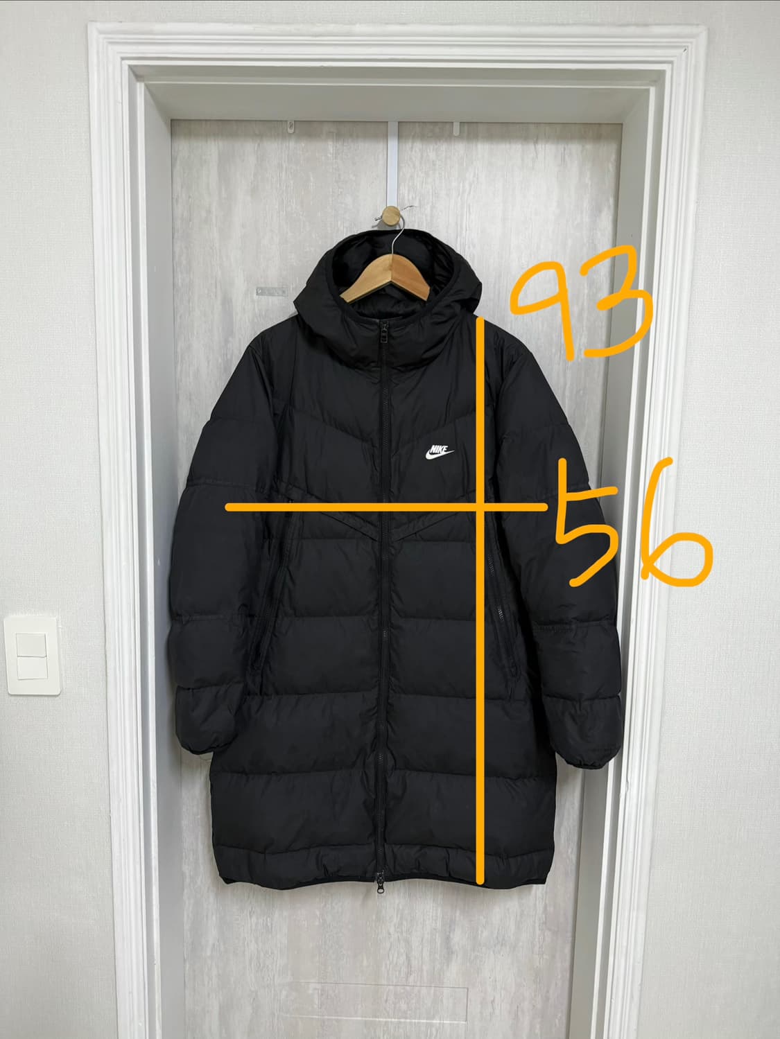 남성 95 / 나이키 스톰핏 윈드러너 패딩 상품이미지2