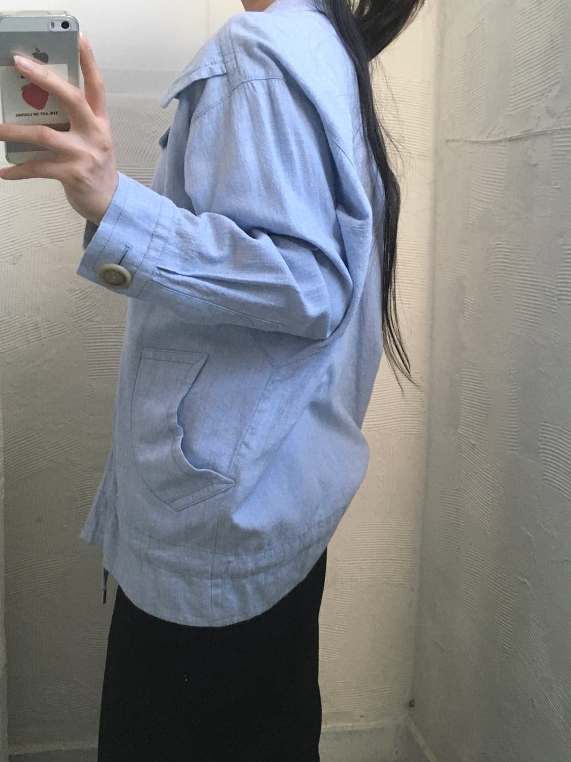 Vivienne Westwood 비비안웨스트우드 린넨 스카이블루 자켓  상품이미지2