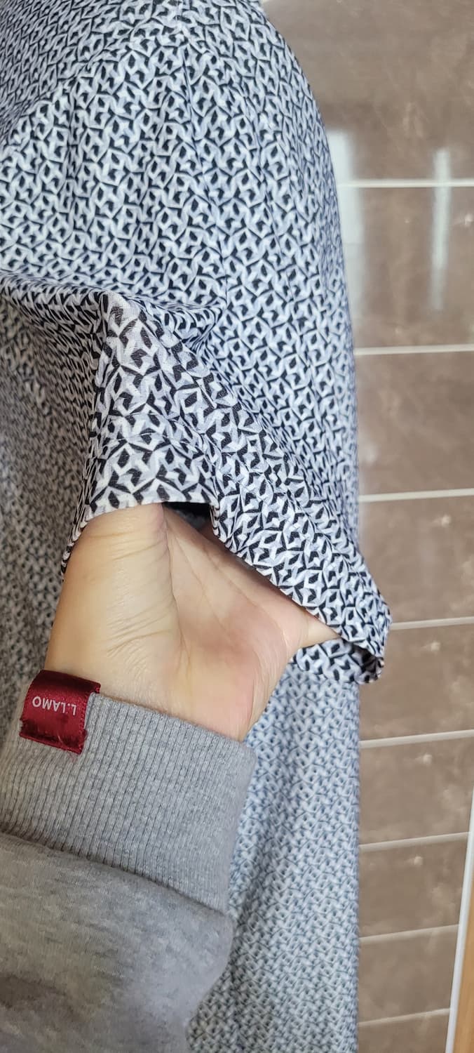 👔남성100사이즈👔파크랜드 패턴 반팔 기능성 상품이미지6