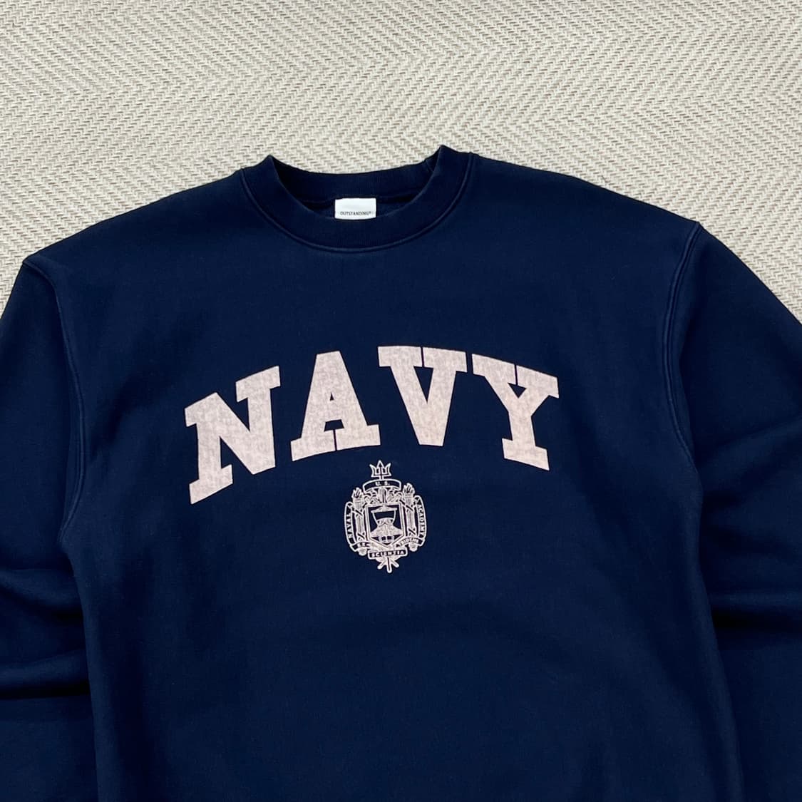아웃스탠딩 navy 맨투맨 r3822 상품이미지3