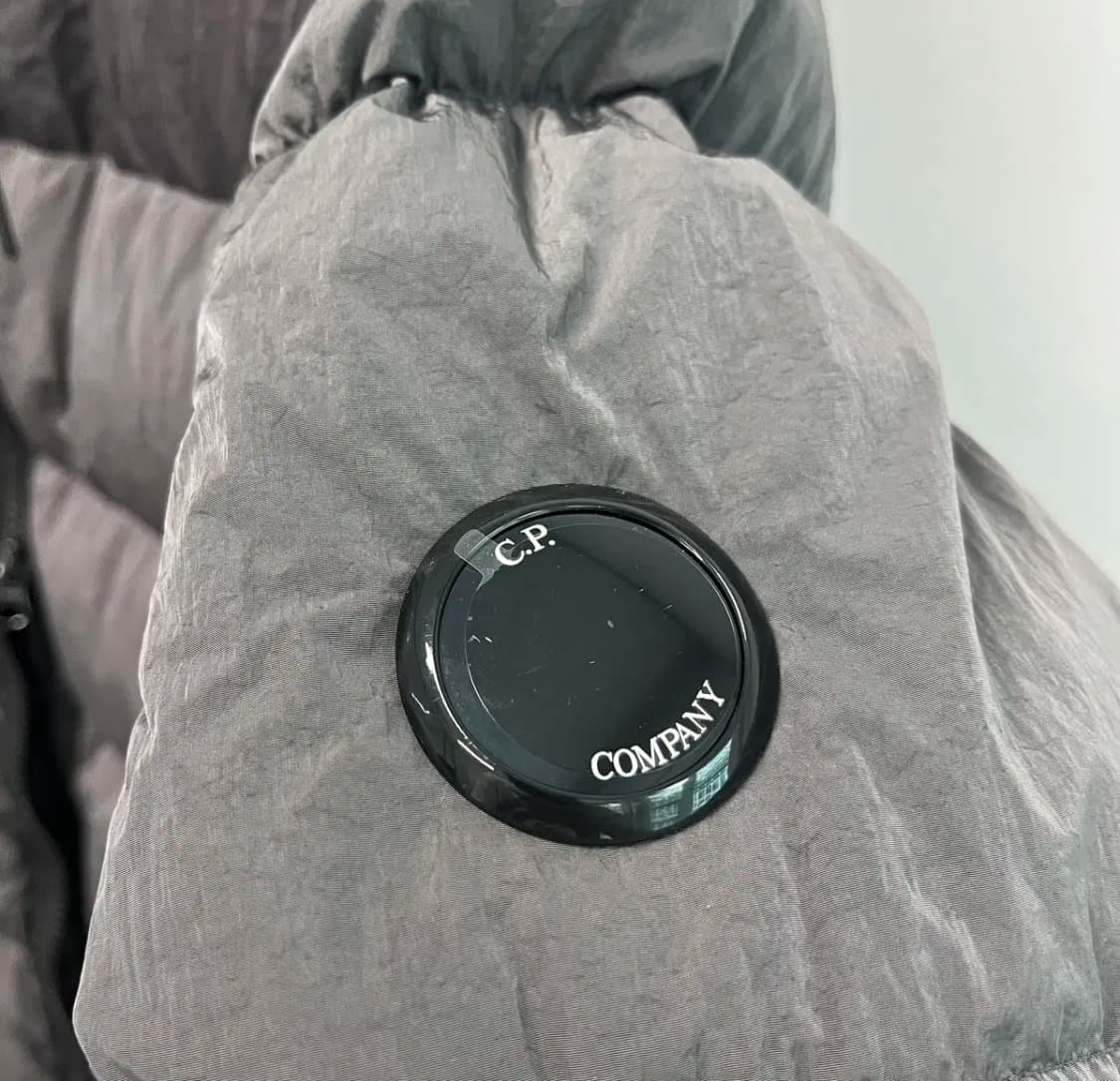 CP컴퍼니 크롬 가먼트다잉 그레이 패딩 50사이즈 상품이미지3