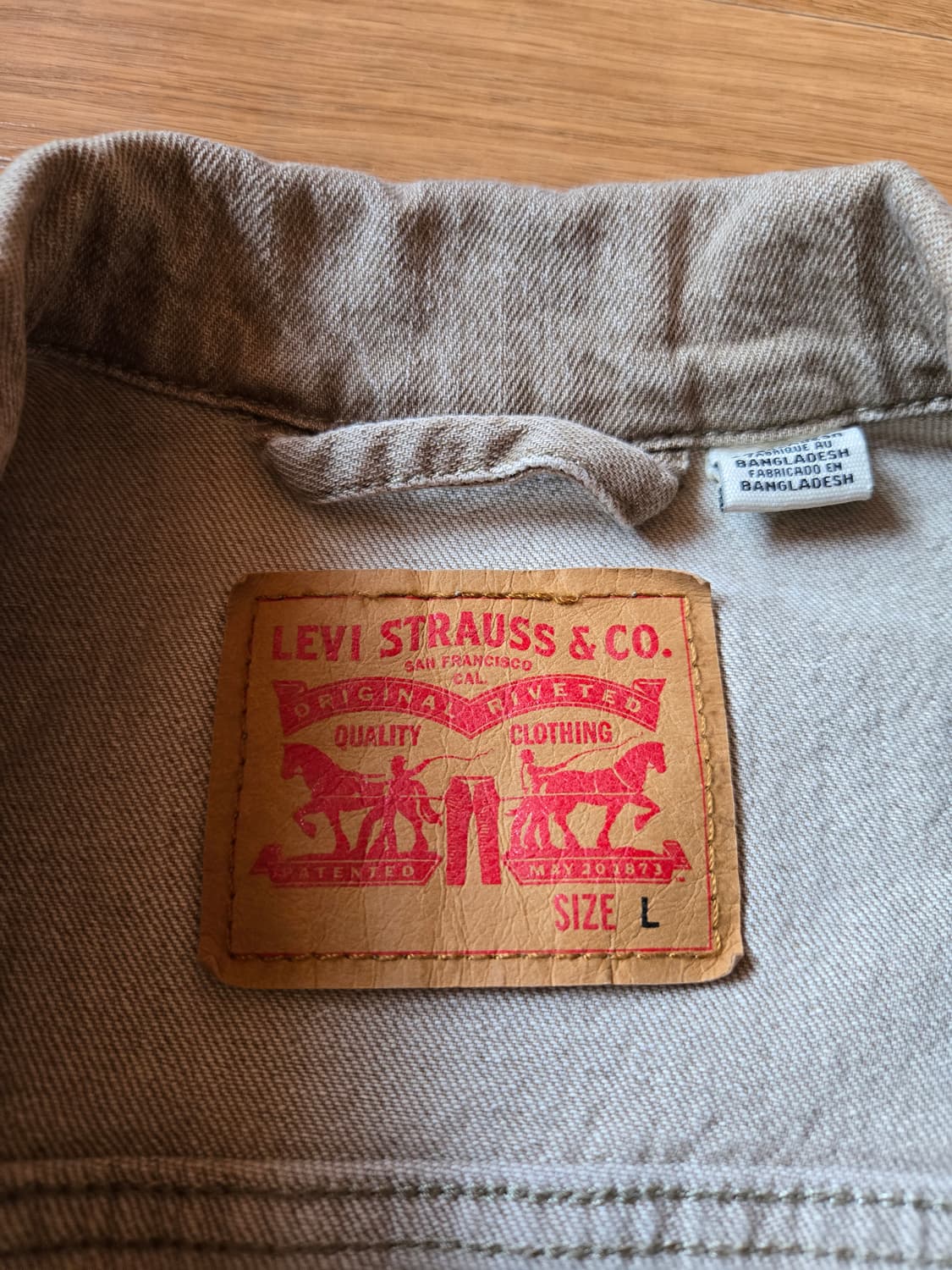 리바이스 트러커 자켓 샌드베이지 자켓 상품이미지7