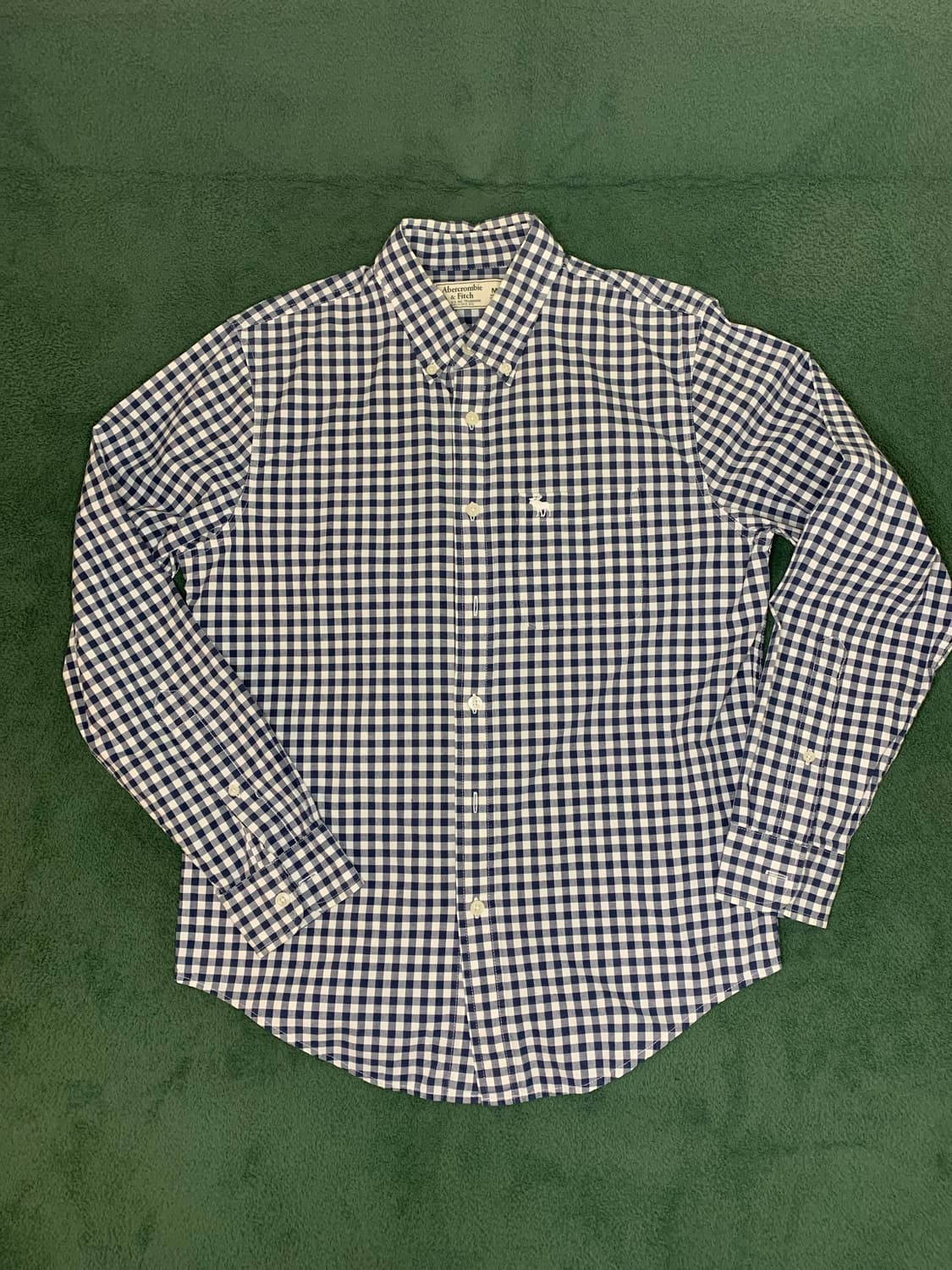 아베크롬비 깅엄체크 남방 상품이미지1