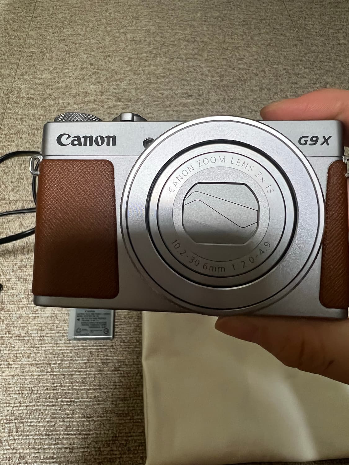 캐논 g9x mark II 실버+브라운 상품이미지2