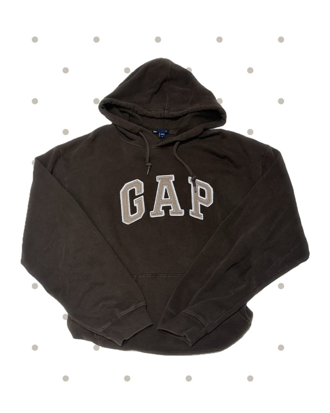 GAP 초코브라운 후디 상품이미지1