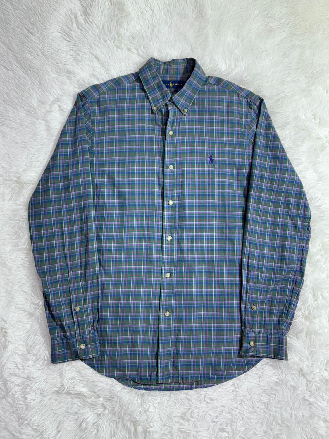 폴로 랄프로렌 멀티포니 체크 셔츠  상품이미지3