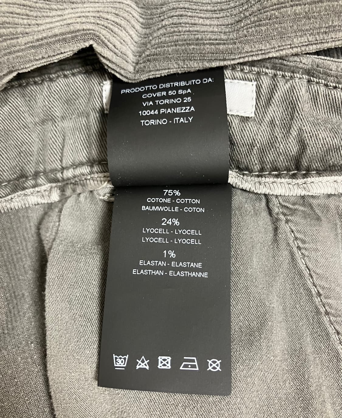 [PT TORINO] 피티 토리노 코듀로이 팬츠 “Rebel” 상품이미지5