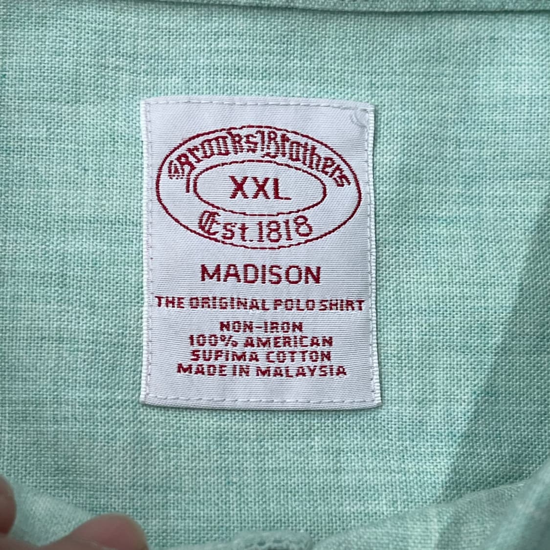 브룩스브라더스 솔리드셔츠 s09520 상품이미지7