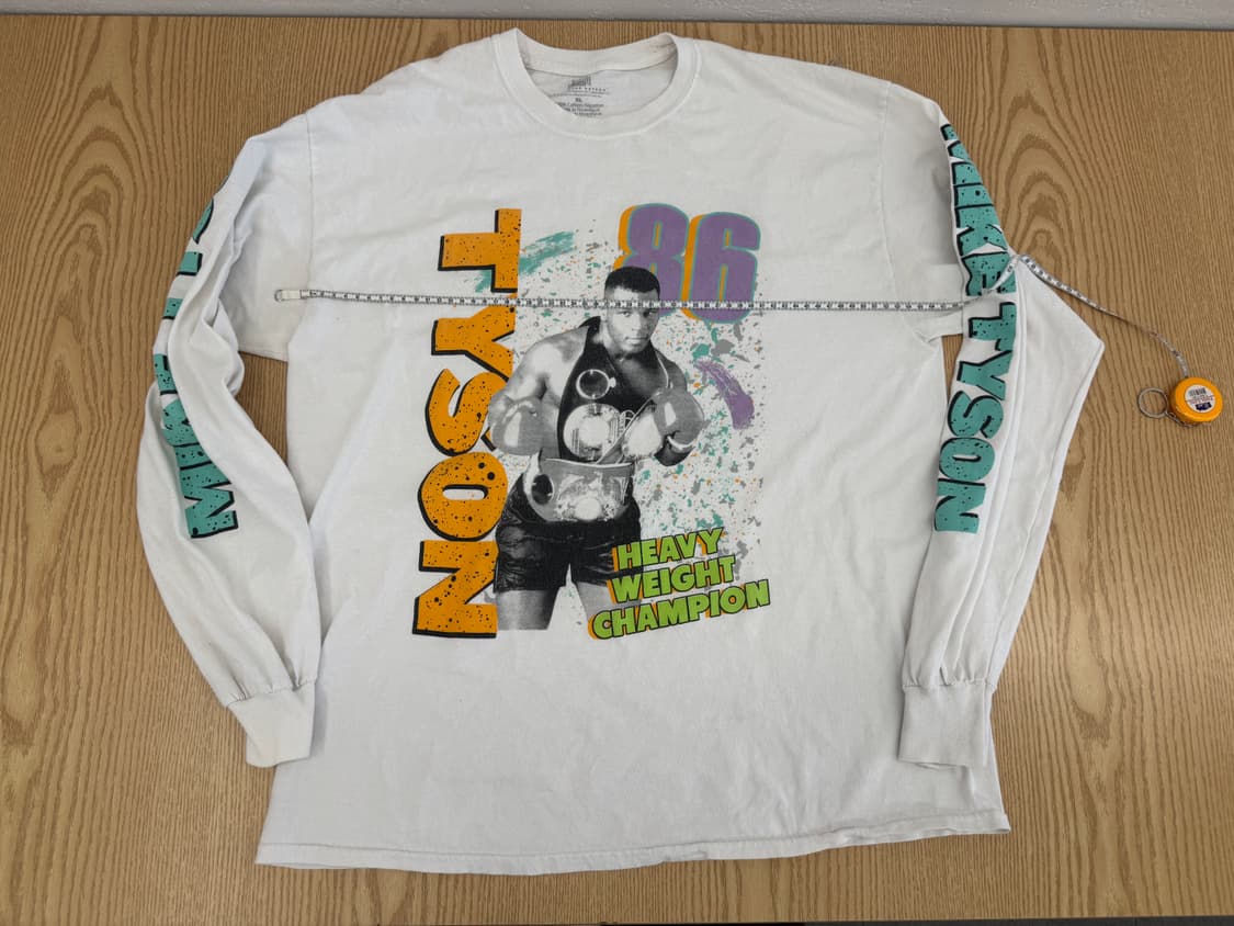 90s 빈티지 마이크타이슨 긴팔 티셔츠 상품이미지2