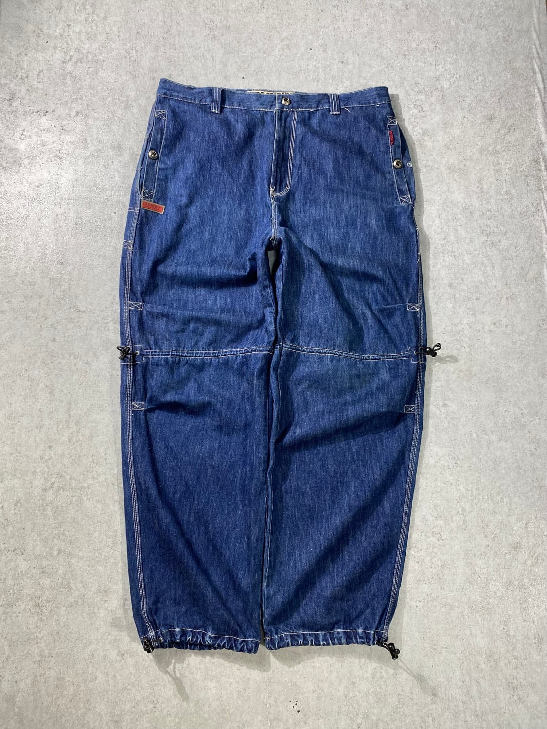 [38] 90s Avirex 아비렉스 루즈 와이드 핏 데님팬츠 상품이미지1